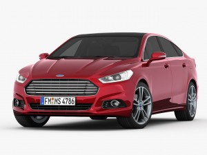 ford mondeo 2015 Modelo 3D