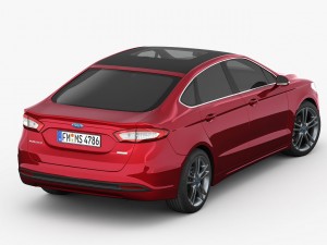 ford mondeo 2015 Modelo 3D