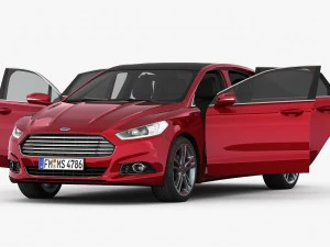 ford mondeo 2015 3D Model