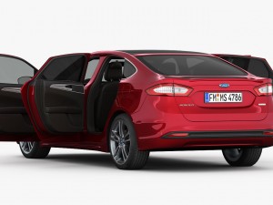 ford mondeo 2015 Modelo 3D