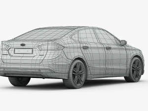 ford mondeo 2015 3D Model