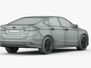 ford mondeo 2015 3D Model
