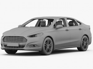 ford mondeo 2015 Modelo 3D
