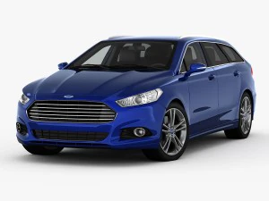 ford mondeo wagon 2015 3D Model