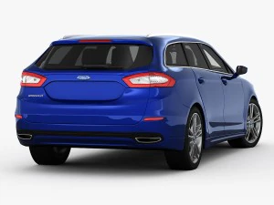 ford mondeo wagon 2015 3D Model