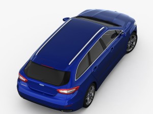 ford mondeo wagon 2015 3D Модель