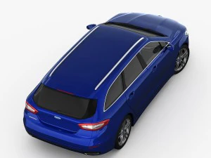 ford mondeo wagon 2015 3D Model