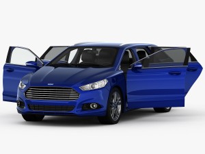 ford mondeo wagon 2015 3D Модель
