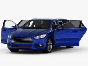 ford mondeo wagon 2015 3D Model