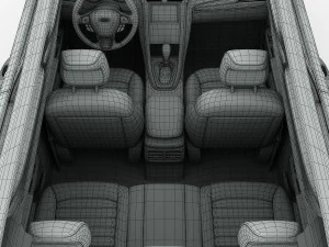 ford mondeo wagon 2015 3D Model
