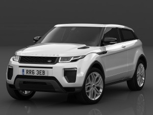 range rover evoque 2016 3D Model