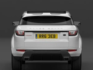 range rover evoque 2016 3D Model