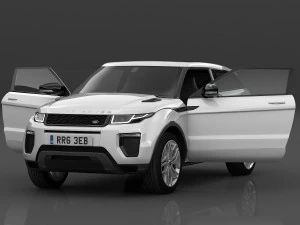 range rover evoque 2016 3D Model