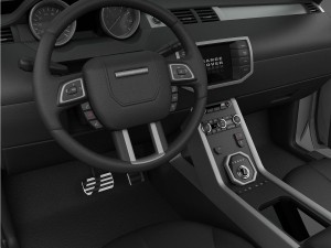 range rover evoque 2016 3D Model