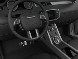 range rover evoque 2016 3D Model