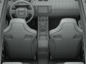 range rover evoque 2016 3D Model