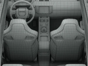 range rover evoque 2016 3D Model