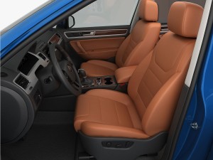 volkswagen touareg 2015 detailed interior Modelo 3D