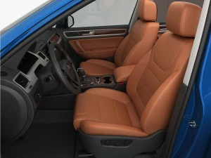 volkswagen touareg 2015 detailed interior 3D Model