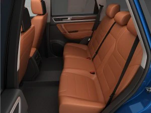 volkswagen touareg 2015 detailed interior 3D Model
