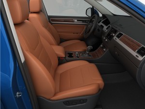 volkswagen touareg 2015 detailed interior Modelo 3D