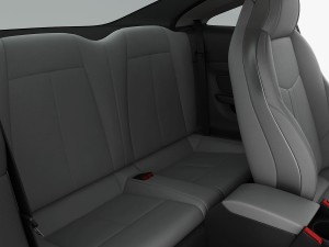 audi tts coupe 2015 detailed interior 3D Модель