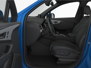 audi q7 s-line 2016 detailed interior 3D Model