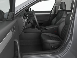 skoda superb 2016 detailed interior 3D-Modell