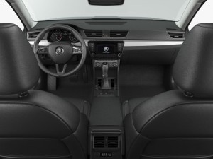 skoda superb 2016 detailed interior 3D-Modell
