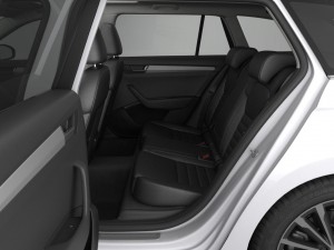 Skoda superb kombi 2016 detailed interior Model 3D