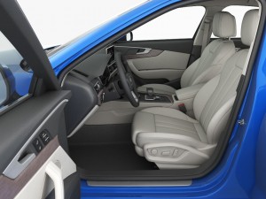 audi a4 2016 detailed interior 3D Модель
