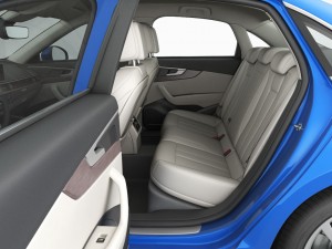 audi a4 2016 detailed interior 3D Модель