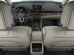 audi a4 2016 detailed interior 3D Model