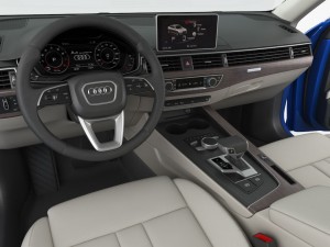 audi a4 2016 detailed interior 3D Модель