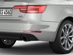 audi a4 avant 2016 detailed interior 3D Model