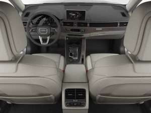 audi a4 avant 2016 detailed interior 3D Model