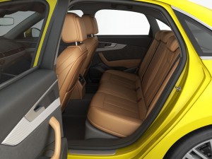 audi a4 s-line 2016 detailed interior Modèle 3D