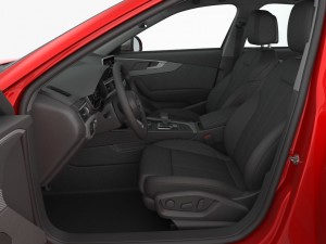 audi s4 2016 detailed interior 3D 모델
