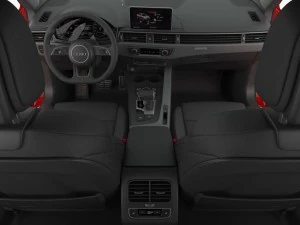 audi s4 2016 detailed interior 3D Model