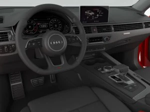 audi s4 2016 detailed interior 3D Model