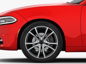 dodge charger r-t 2015 detailed interior 3D Модель