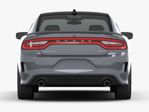 dodge charger srt 392 2015 detailed interior 3D Model