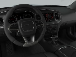 dodge charger srt 392 2015 detailed interior 3D Model