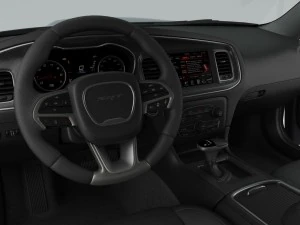 Dodge Charger SRT 392 2015 Detaillierte Innenausstattung 3D Modell