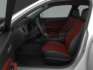 dodge charger srt hellcat 2015 detailed interior 3D Model