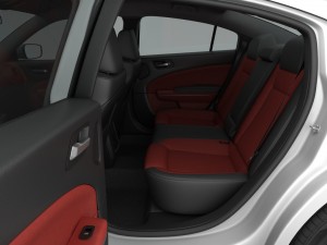 dodge charger srt hellcat 2015 detailed interior Model 3D