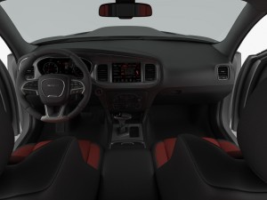 dodge charger srt hellcat 2015 detailed interior Model 3D