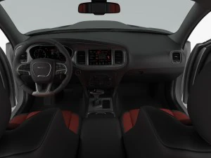 dodge charger srt hellcat 2015 detailed interior 3D Model