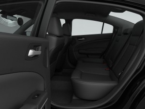 dodge charger pursuit 2015 detailed interior 3D Model