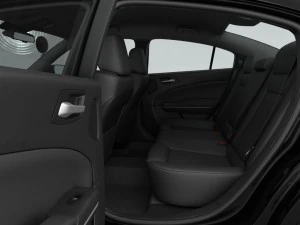 dodge charger pursuit 2015 detailed interior 3D Model